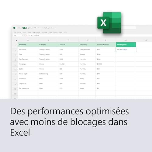 Microsoft Office Famille 2024 | Code d'activation - envoi par email