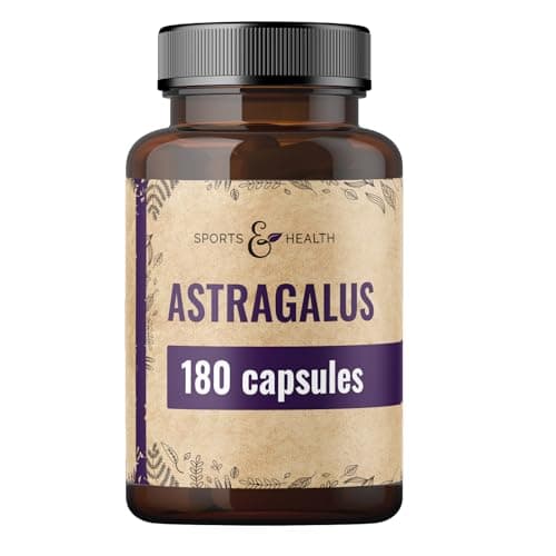 Gélules d'astragale à haute dose - 180 gélules - racine d'Astragale - à haute dose