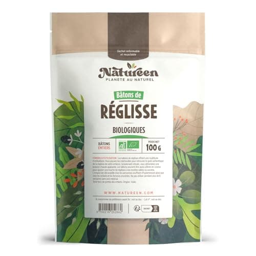 Bâtons de Réglisse Bio - Planète au Naturel - 100 g