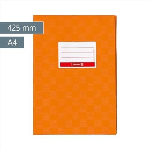 Brunnen Protège-cahier A4 orange avec bouclier par pièce