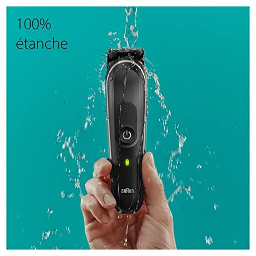 Braun Tondeuse Tout-En-Un Series 5 MGK5410, 9-En-1, Kit Pour Barbe, Cheveux & Bien Plus