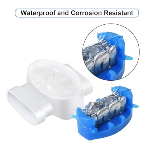 VABNEER 20 Pieces Connecteurs de Câble Remplis des Résines, Original Connecteurs 314 pour Robot Tondeuse Automower