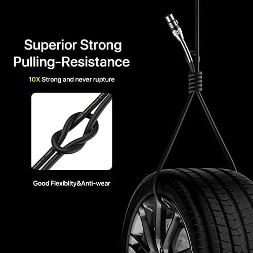 NUOSIYA Cable XLR 6m,2 paquet Ressort Métallique SR Design Cable Microphone XLR Male Femelle Compatible avec Microphone Enceinte Caméra Table de Mixage Amplificateur Audio Studio Enregistrement