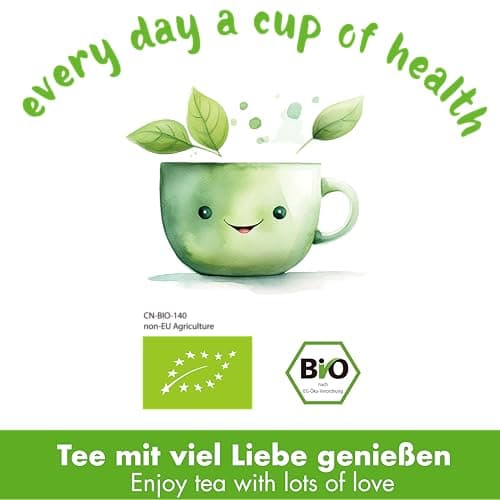 Thé vert Sencha Bio "Quatre Saisons" - Thé vert aromatique et - de 250g. Biologique, Naturel et Pur
