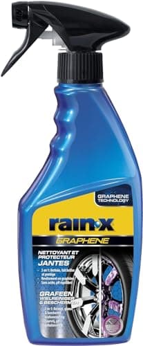 Rain-X Nettoyant Jantes Voiture et Brillant Pneus avec Brosse Jante Voiture - Pack 2 X 500 ML