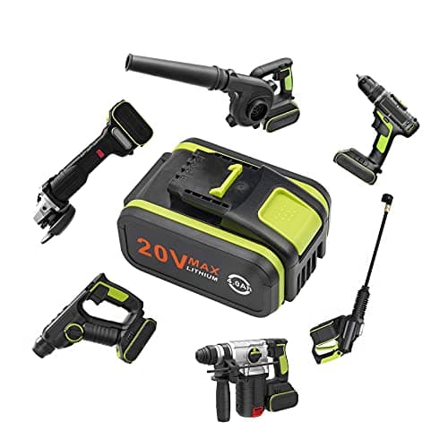 LabTEC Lot de 2 batteries de rechange 20 V 4000 mAh/4.0 Ah pour Worx 20 V WA3551, WA3551.1, WA3553, WA3553.2, WX372.1, WX80000 WX80000 WX3 WX3 WX80000 WX3 WX3 802 WXS. 678 WX550 WX523 WU531.9 WG894E