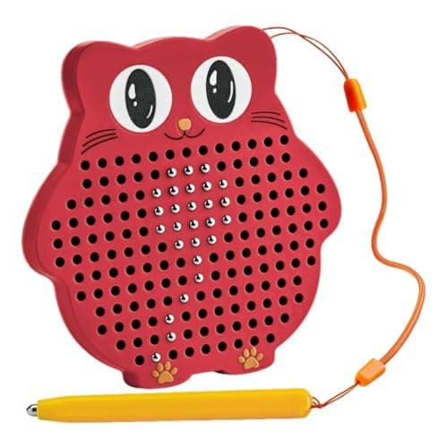 Planche à dessin pour, tableau magnétique pour - Tapis de dessin interactif rouge, jouets magnétiques | Tableau magnétique effaçable, ensemble de jeu éducatif, tablette magnétique réutilisable, jouet