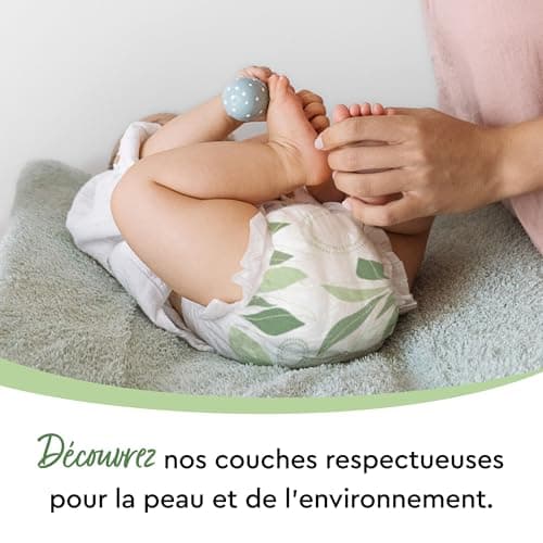 Couches LILLYDOO green respectueuses de l'environnement, Taille 1 (2-5 kg), Box mensuelle (205 Couches)