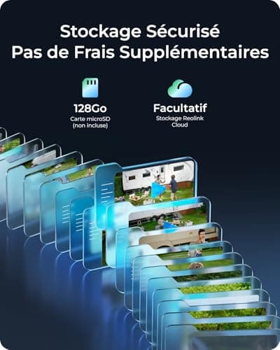Reolink 4K/8MP LTE Camera Solaire, 4G Caméra Surveillance Extérieure sans Fil, Vision Nocturne Couleur, Détection Intelligente, Pan 355°& Tilt 140°, Go PT Ultra (Gris)+Panneau Solaire+Carte SD 32Go