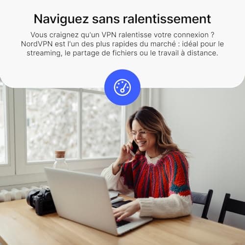 NordVPN Basique, 10 Appareils, 1 An, Logiciel VPN Premium, Code Numérique