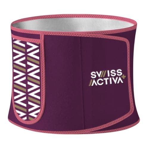 Swiss Activa+ XL Waist Trimmer pour Femmes - Sculpt Touch : Tailleur de Taille Réduction Efficace de la Graisse du Bas-Ventre. Enveloppe de Taille de première qualité pour la Perte de Poids