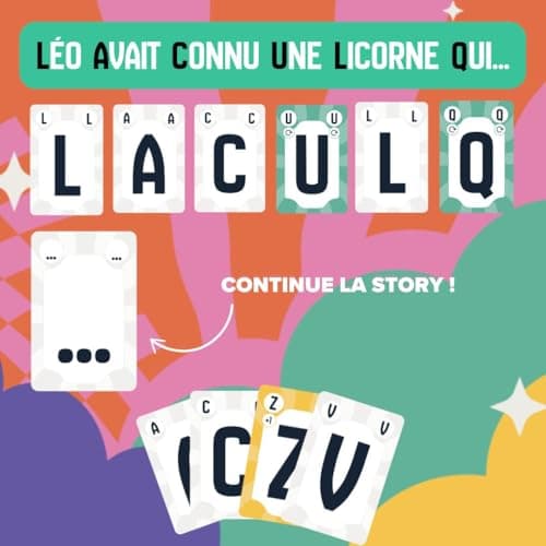 CRACK STORY – Jeu d’Ambiance Drôle et Addictif – Idéal pour Soirée, Apéro, Entre Amis et en Famille – Jeu de société à partir de 10 Ans - 2 à 8 Joueurs