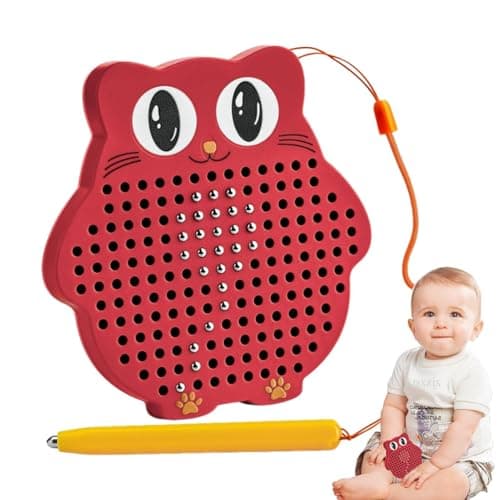 Planche à dessin pour, tableau magnétique pour - Tapis de dessin interactif rouge, jouets magnétiques | Tableau magnétique effaçable, ensemble de jeu éducatif, tablette magnétique réutilisable, jouet