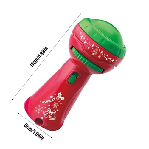 Projecteur de lampe de poche pour , projecteur de lampe de poche de Noël | Projecteur de torche drôle - Projecteur de torche pour , projecteur de diapositives à 24 motifs de noël, torche amusante pour