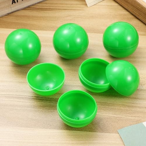 Operitacx Boules De Bingo Creuses De 25 Pièces Boules De Tombola De 4Cm sans Numéro Accessoires De Balles De Jeu Ouvrables en Plastique