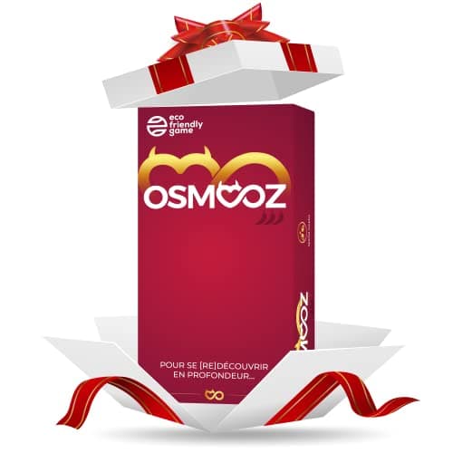 OSMOOZ Red - Jeu Couple - Jeux de société - Jeu de Carte – Cadeau Anniversaire Femme – Cadeau Homme - Cadeau Couple Original – Idée Cadeau Couple Saint Valentin 2024