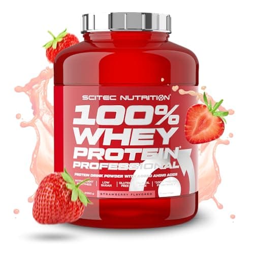 Scitec Nutrition PROTEINE 100% Whey Protein Professional, fraise, 2350 g