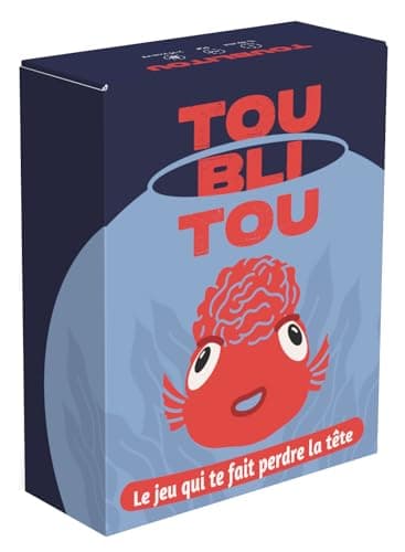 TOUBLITOU – Jeux de société Famille et Amis – 220 Cartes pour Tester sa mémoire immédiate – Jeu de Carte Adulte – idée Cadeau – Nouvelle Version