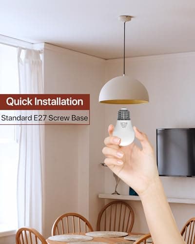 LUTW Ampoule LED E27 G45 Blanc Chaud 3000k, 5W Équivalent 40W, G45 Type Globe Ampoules avec Gros Culot à vis, 480lm, Économie d'Énergie à Angle de Faisceau 220°, Non Dimmable, Lot de 6