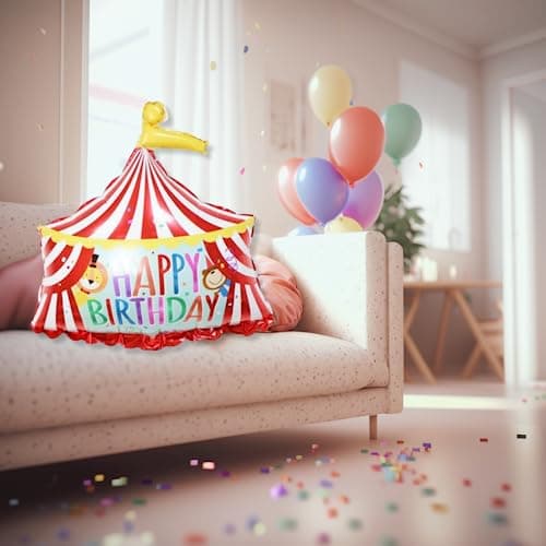 DIWULI Ballon Cirque - Folie Déco Anniversaire Fête