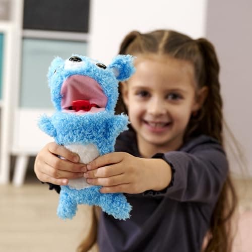 Simba ScreamerZ - 105953331 - Ours en Peluche avec Sons Amusants - pour Les Enfants à partir de 5 Ans, Approx. 30 cm, Bleue