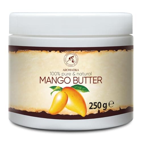 Huile de Mangue 250g - Pur et Naturel - Mangifera Indica - Huiles de Graines de Mangue - Huile pour Corps - Huile pour Cheveux - Peau - Ongles - Lèvres - Soins du Visage