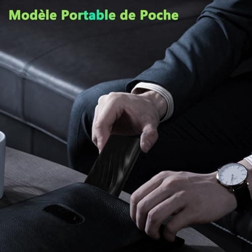 TONOS Disque Dur Externe 2To, Disque Dur Externe Portable, Ultra-Mince 2, 5" Disques Durs Externes, pour PC, TV, Ordinateur Portable, Bureau, Windows-Noir
