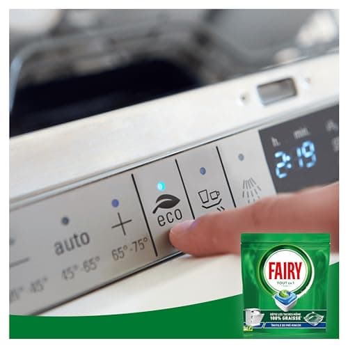Fairy Original Tablettes Lave-vaisselle All In One, Regular, 116 Capsules, Efficaces Même Sur La Graisse Incrustée
