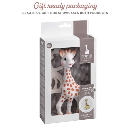 Sophie la Girafe - Coffret Cadeau Sophie la Girafe Award - Anneau de dentition - Set d'activité pour enfant - Jouet d'éveil pour enfant - dès la naissance