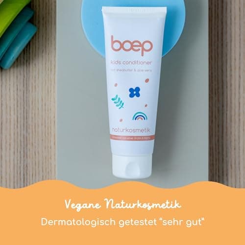 boep Après-shampoing pour enfants | Après-shampoing végétalien naturel pour enfants | Hydrate, démêle les cheveux et assure un meilleur peignage (100 ml)