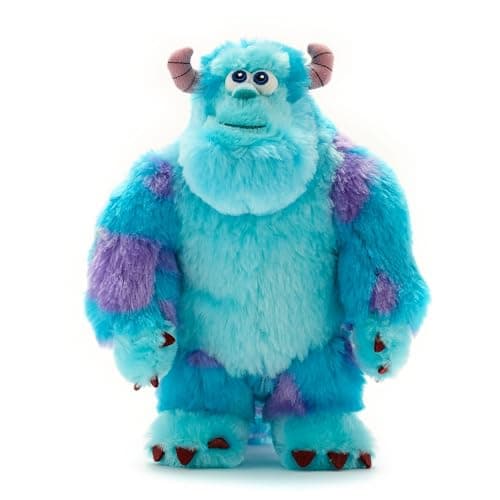 Disney Store Officiel Peluche Petit Sulli de Monstres & CIE, 24 cm, Figure Douce avec Griffes en Feutre et Cornes Rembourrées, pour Enfants Dès la Naissance