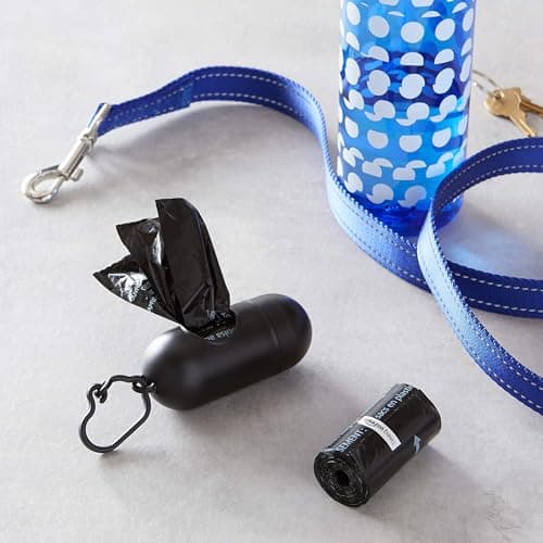 Amazon Basics à déjections canines avec distributeur et clip pour laisse, Sans parfum, lot de 300 sacs, 20 lot de 15