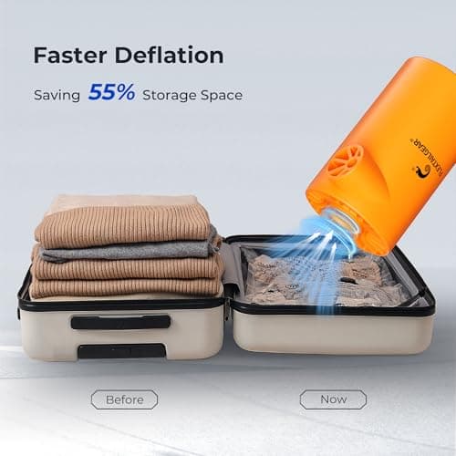 FLEXTAILGEAR Evo Pump, Pompe électrique Portable 4500Pa, Pompe pour Matelas pneumatique 250L/min, Batterie 3800mAh, gonflage et dégonflage pour lit pneumatique