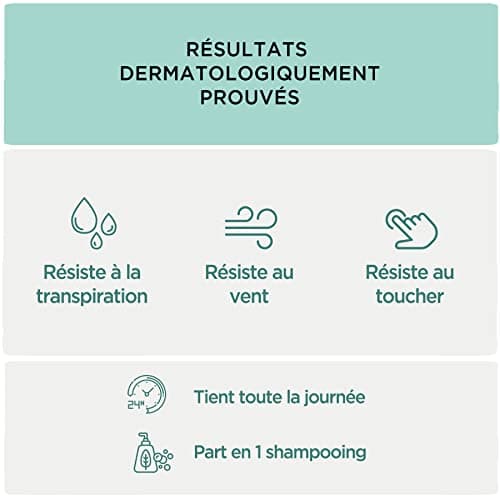 Ulti Paris Poudre densifiante cheveux - 12g - fibre capillaire naturelle (châtain clair - light brown) I Poudre cheveux homme I Contour cheveux homme & poudre densifiante cheveux femme
