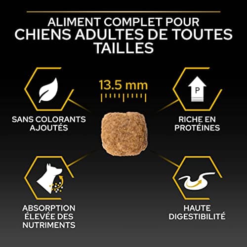PURINA PRO PLAN | Light/Stérilisé| Chien Adulte | Toutes Tailles | Croquettes Riches en Protéines| Au Poulet| Favorise la gestion du Poids | Sac | 14KG