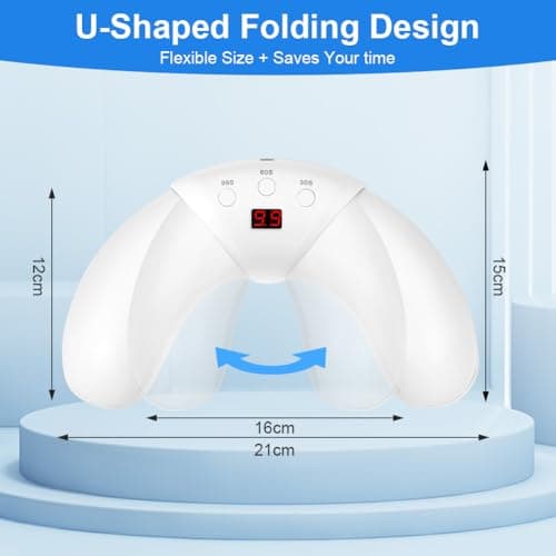 ACWOO Appareil Traitement Laser Mycose Ongles, Portable Dispositif des Champignons des Ongles, Dispositif de Traitement Laser pour Mycose Ongles des Pieds Nettoyage et Réparation Ongles Traitement