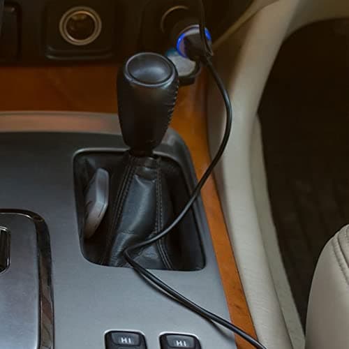 Tebinzi congélateur Voiture | Cordon Chargeur Allume-Cigare | Allume-Cigare Voiture à 12V DC 2 Broches câble d'alimentation pour Refroidisseur Voiture Portable glacière ini