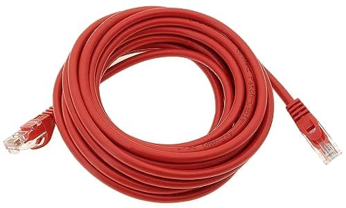 1aTTack.de - 10 x 2,0 m câble réseau Cat7, Ethernet Cat.7, câble patch Lan et Cat 7 pour une vitesse Internet maximale et connecte tous les appareils avec prise RJ 45 rouge