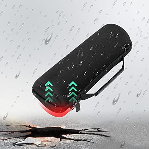 co2CREA Dur Étui de Voyage Rigide Housse Cas pour JBL Flip 6 / JBL Flip 5 Enceinte Bluetooth Portable(boîte Seule) (Flip 6/5 Housse, Noir)