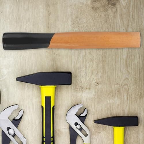 JECOMPRIS Manche De Marteau En Bois Poignées De Marteau De Rechange Maillets Outil À Main Poignée De Marteau Accessoire De Poignée 1500G
