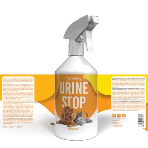 Petsly® Anti Marquage Urinaire Chat & Chien - 500ml - Non Tachant - Triple Action - Dressage & Éducation, Stop Pipi, Répulsif Chat & Chien - Usage Intérieur & Extérieur - Fabriqué en Allemagne