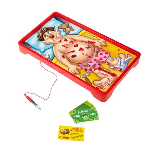 Habro Gaming Docteur Maboul, Jeu de Société Électronique Cartes et Bobos Rigolos, Activité pour Enfants dès 6 Ans, Amusants pour Filles et Garçons, Cadeau de Noël pour la Famille