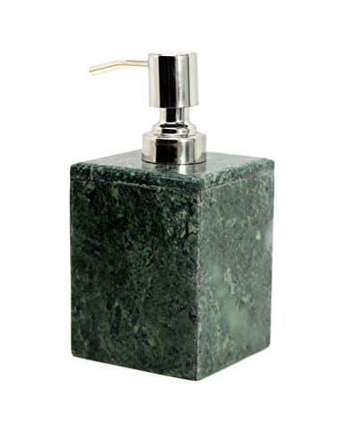 Set de Bain 4 pièces | Comprend Un Distributeur de Savon Liquide, Un Porte-Brosse à Dents, Un Porte-Dentifrice, Un Porte-Savon - en Pierre Naturelle