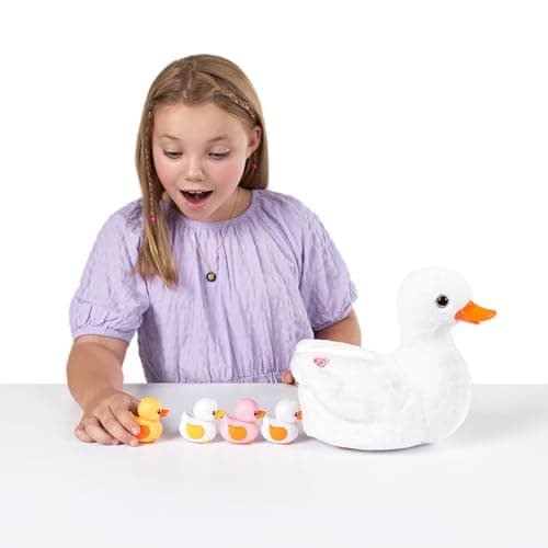 Pets Alive Mama Duck & Baby Surprise de ZURU Peluche Interactive