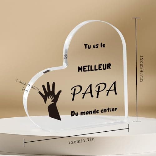 Cadeau Noel Papa Cadeau Papa Noel Plaque Acrylique Cadeau Pour Papa Cadeau Papa Anniversaire Cadeau De Noel Pour Papa Cadeaux Papa Idée Cadeau Papa Cadeau Anniversaire Papa Cadeau Noël Papa Beau Papa