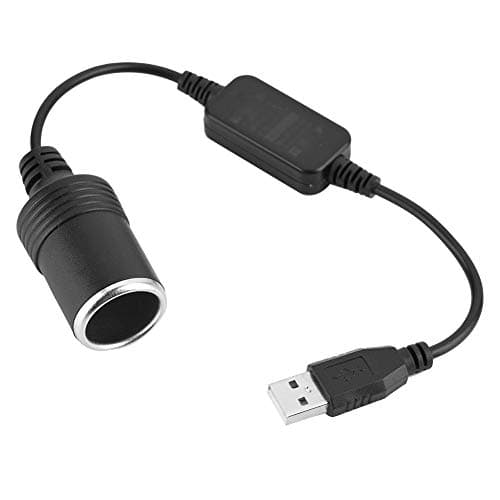 Mugast 12V USB Car Cigarette Lighter, Adaptateur de Prise Allume-Cigare Femelle de Voiture