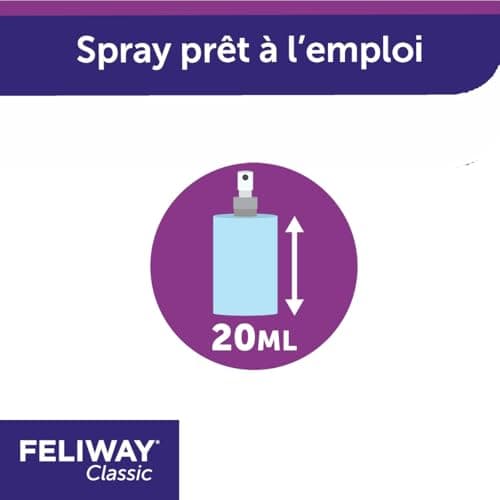 FELIWAY Ceva Spray Transport FL Nu pour Chat