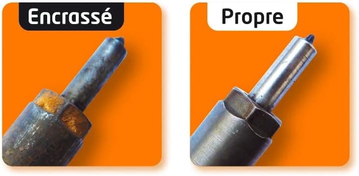 Nettoyant DIesel additif professionnel pour traitement décrassage des Injecteurs Diesel sans démontage Blinker, 300 ml