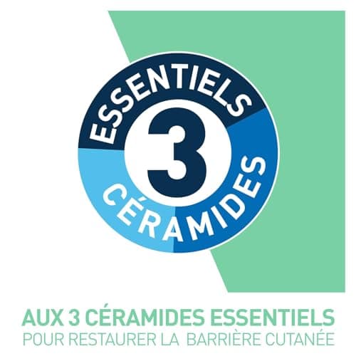 CeraVe - Gel Moussant - Nettoie & Elimine l'Excès de Sébum Sans Altérer la Barrière Cutanée - Acide Hyaluronique, Céramides & Niacinamide - Peau Normales à Grasses - 562 ml