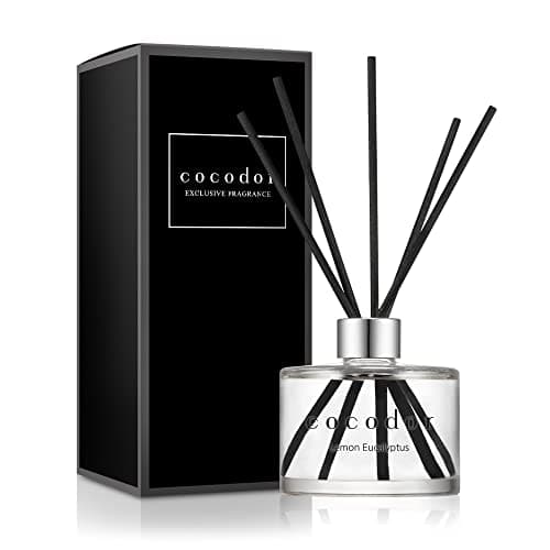 Cocod'or Signature Diffuseur de roseaux, Eucalyptus Citron/200 ML/1 lot/Diffuseur de roseaux, Diffuseur de roseaux, Décoration d'intérieur et décoration de Bureau, Parfum et Cadeaux